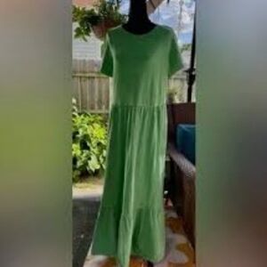 Old Navy Light Green Maxi Dress